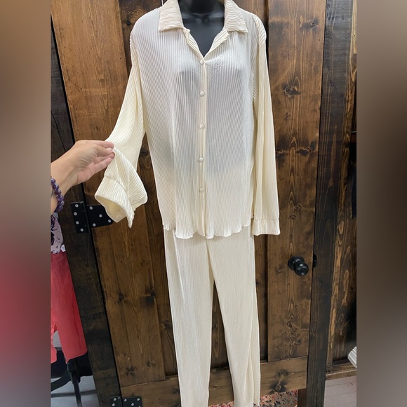 Lounge Set / Pc Ribbed Lounge Set - Picture 4 of 11